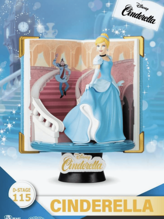 Beast Kingdom D-Stage Story Book Cenerentola pvc 13,5 cm