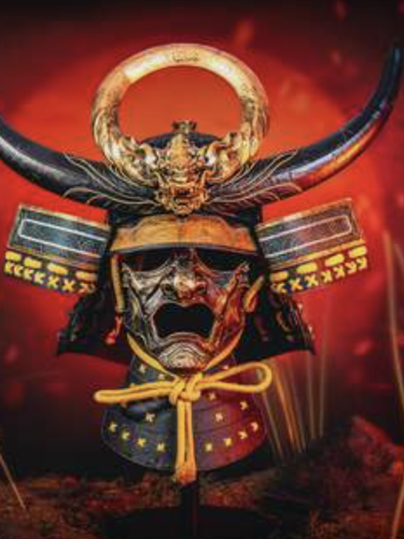 Pure Arts Assassins Creed Shadow Yasuke Helmet 1/1 Replica cm 63
