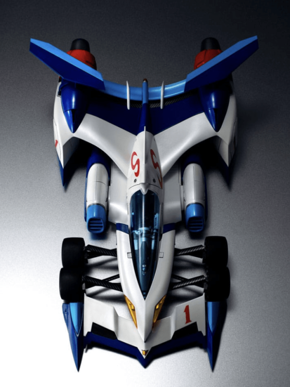 Megahouse Future GPX Cyber Formula Vehicle 1/18 Variable Action Hi-Spec SIN V Asurada AKF-0/G 30 cm