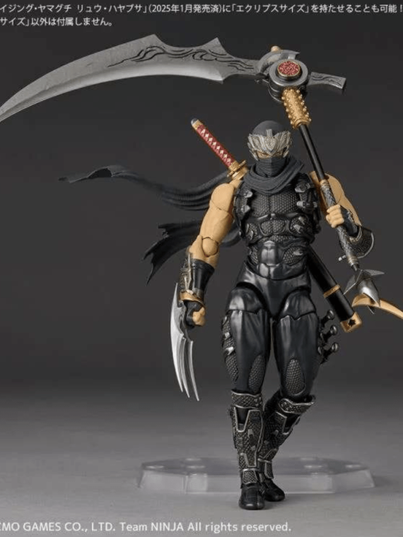Kaiyodo Revoltech amazing yamaguchi Ninja Gaiden 3 Ryu Hayabusa action figure