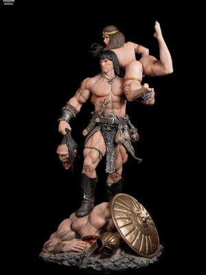 Premium Collectibles Studio Statua Conan Deluxe edition 1/4 Resina 63 cm
