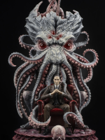 EverArt H.P. Lovecraft Limited Edition statua resina 1/10 42 cm