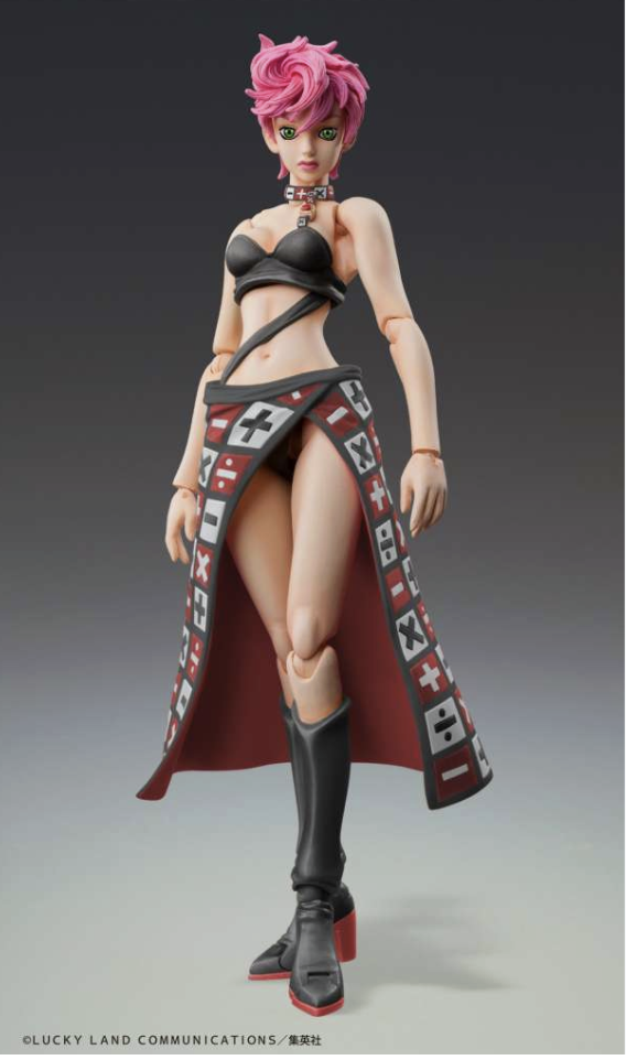 Medicos Jojo Bizarre Adventure Trish black version Chozokado action figure pvc 15 cm