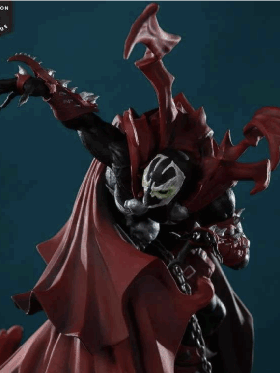 Mcfarlane Toys Spawn black white & red all over Spawn by Greg Capullo resin statue 25 cm