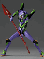 Kaiyodo Revoltech amazing yamaguchi Neon Genesis Evengelio unit Eva 01 action figure pvc 17 cm