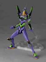 Kaiyodo Revoltech amazing yamaguchi Neon Genesis Evengelio unit Eva 01 action figure pvc 17 cm