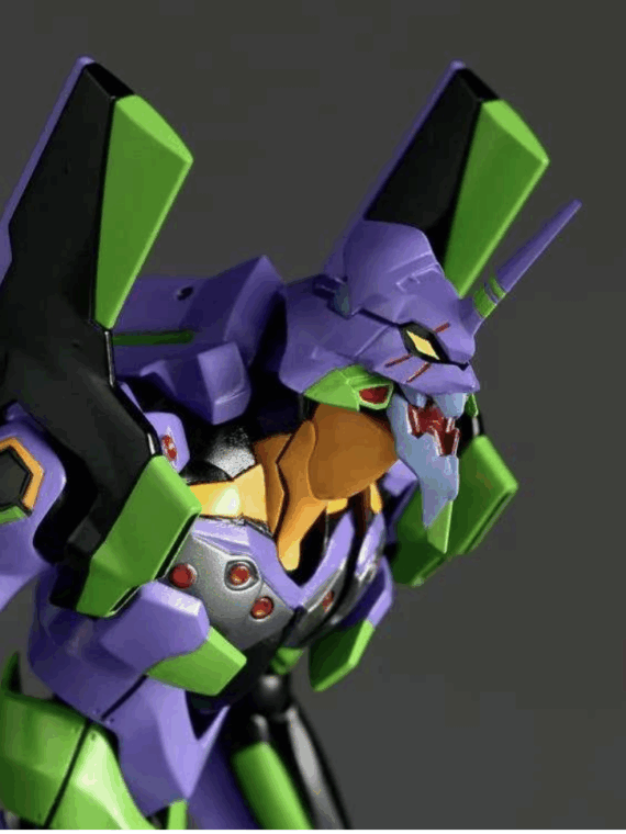 Kaiyodo Revoltech amazing yamaguchi Neon Genesis Evengelio unit Eva 01 action figure pvc 17 cm