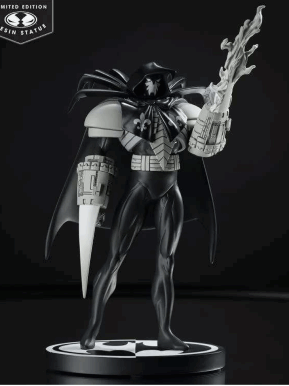 Mcfarlane Toys Batman black & white Azrael by Joe Quesada resin statue 1/10