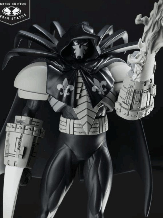 Mcfarlane Toys Batman black & white Azrael by Joe Quesada resin statue 1/10