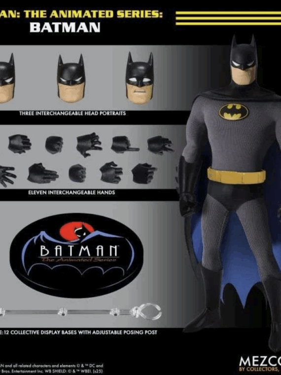 Mezco Toys One 12 collective Batman the Animated Series action figure 17 cm pvc