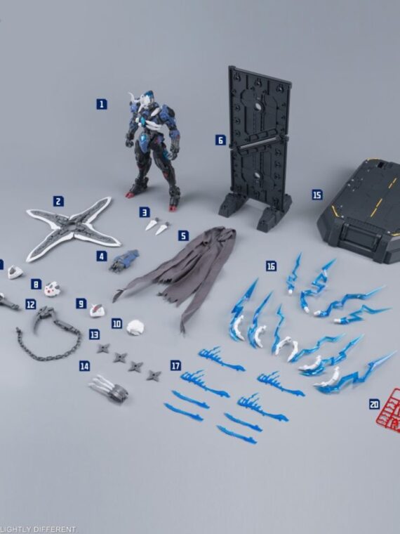 HEMOXIAN NBD-009 1/10 Over Zero Lone Shadow Set model kit