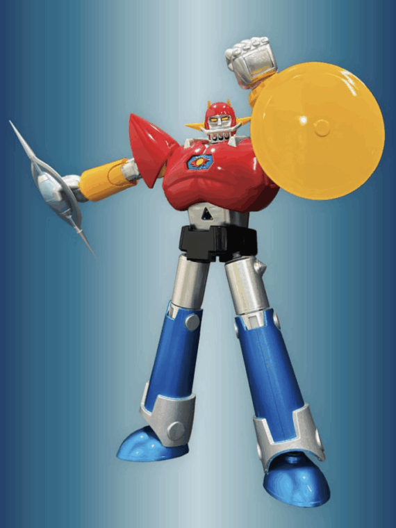 Evolution Toys UFO Warrior Dai Apolon Neo Dynamite Action Action Figure Dai Apolon 17 cm pvc/abs