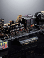 Bandai Back to the Future 3 time Train Chogokin 52 cm abs/metallo