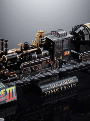 Bandai Back to the Future 3 time Train Chogokin 52 cm abs/metallo