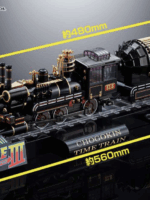 Bandai Back to the Future 3 time Train Chogokin 52 cm abs/metallo