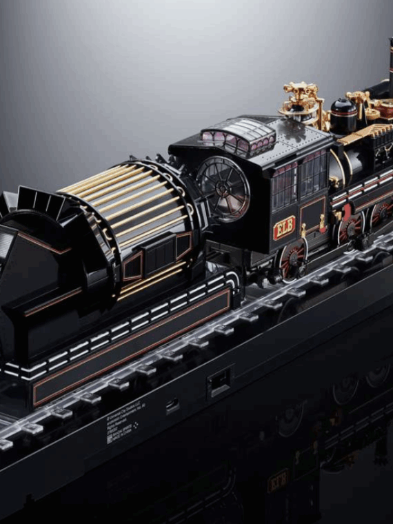 Bandai Back to the Future 3 time Train Chogokin 52 cm abs/metallo