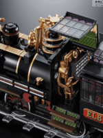 Bandai Back to the Future 3 time Train Chogokin 52 cm abs/metallo