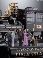 Bandai Back to the Future 3 time Train Chogokin 52 cm abs/metallo