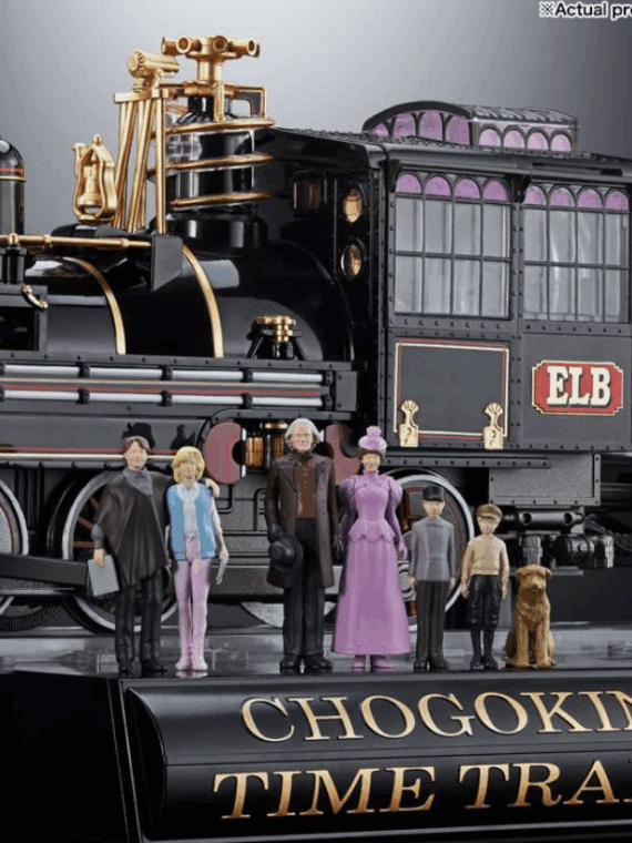 Bandai Back to the Future 3 time Train Chogokin 52 cm abs/metallo