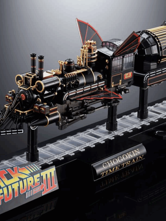 Bandai Back to the Future 3 time Train Chogokin 52 cm abs/metallo