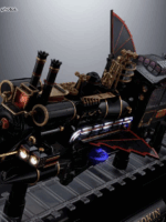 Bandai Back to the Future 3 time Train Chogokin 52 cm abs/metallo