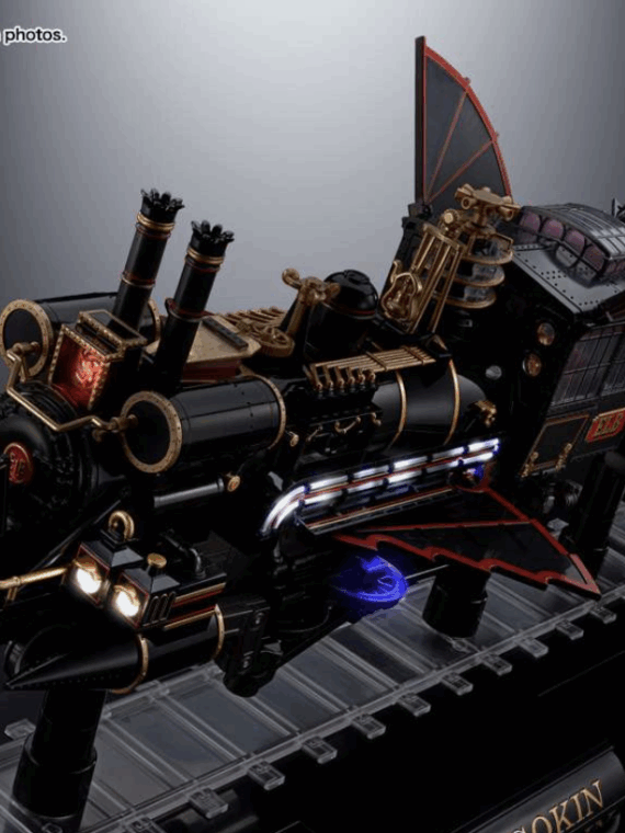 Bandai Back to the Future 3 time Train Chogokin 52 cm abs/metallo