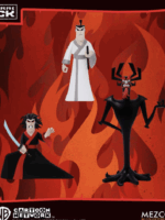 Mezco Toys 5 points Samurai Jack action figures  set 3 personaggi pvc 9 cm