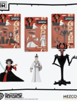 Mezco Toys 5 points Samurai Jack action figures  set 3 personaggi pvc 9 cm