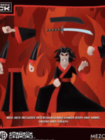 Mezco Toys 5 points Samurai Jack action figures  set 3 personaggi pvc 9 cm