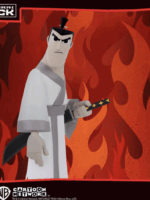 Mezco Toys 5 points Samurai Jack action figures  set 3 personaggi pvc 9 cm