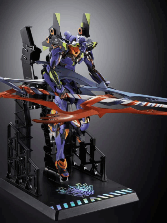 Bandai Neon Genesis Evangelion Test Type-01 Metal Build 30th with the Spear of Gaius 22 cm