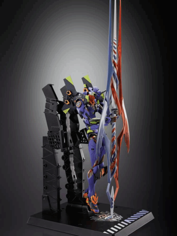 Bandai Neon Genesis Evangelion Test Type-01 Metal Build 30th with the Spear of Gaius 22 cm