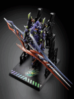 Bandai Neon Genesis Evangelion Test Type-01 Metal Build 30th with the Spear of Gaius 22 cm