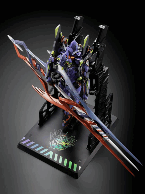 Bandai Neon Genesis Evangelion Test Type-01 Metal Build 30th with the Spear of Gaius 22 cm
