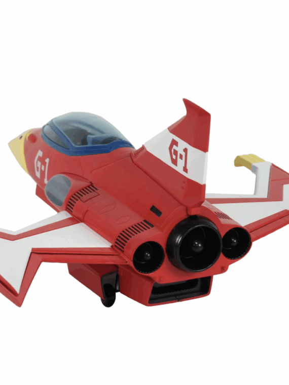 Ramen Toy Gatchaman II G-1 Eagle Sharp con Ken replica 1/24 abs/metallo 28 cm