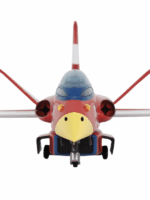 Ramen Toy Gatchaman II G-1 Eagle Sharp con Ken replica 1/24 abs/metallo 28 cm