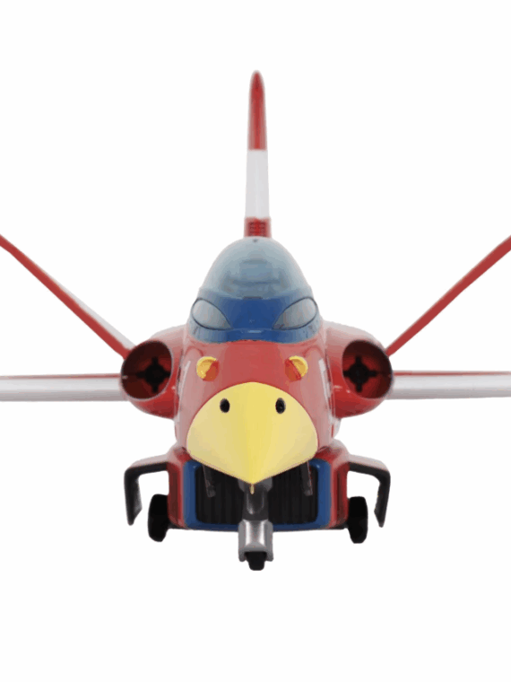 Ramen Toy Gatchaman II G-1 Eagle Sharp con Ken replica 1/24 abs/metallo 28 cm