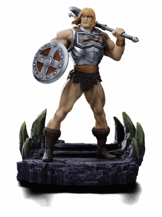 Iron Studios Masters of the Universe Art Scale Statue 1/10 He-Man Battle Armor Version 23 cm