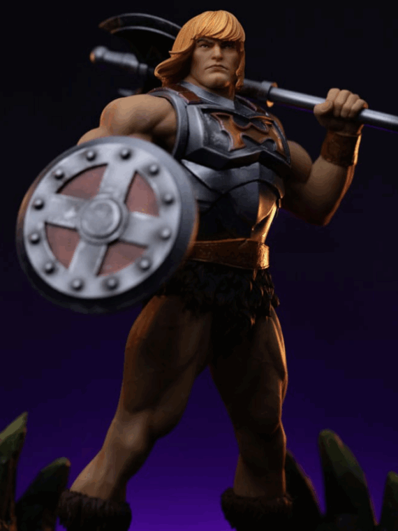 Iron Studios Masters of the Universe Art Scale Statue 1/10 He-Man Battle Armor Version 23 cm