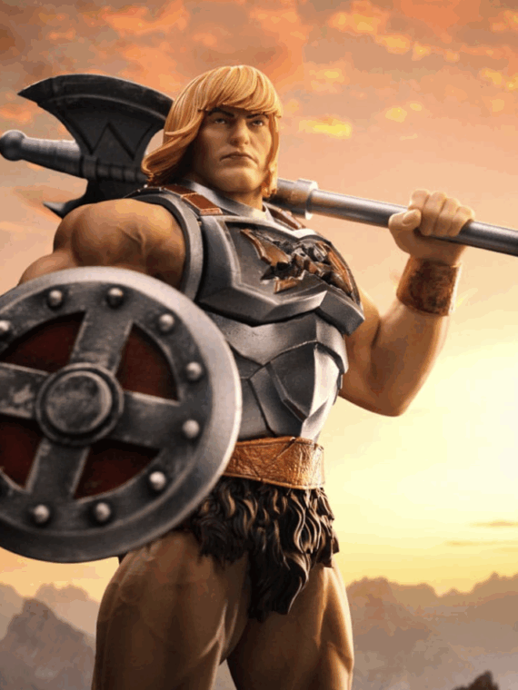 Iron Studios Masters of the Universe Art Scale Statue 1/10 He-Man Battle Armor Version 23 cm