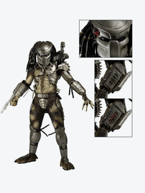 Neca Jungle Hunter Predator led lights action figure 1/4 pvc