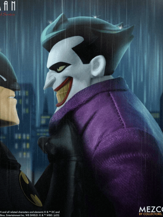 Mezco Toys One 12 collective batman the animated series the Joker action figure