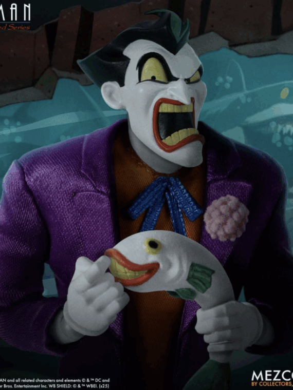 Mezco Toys One 12 collective batman the animated series the Joker action figure
