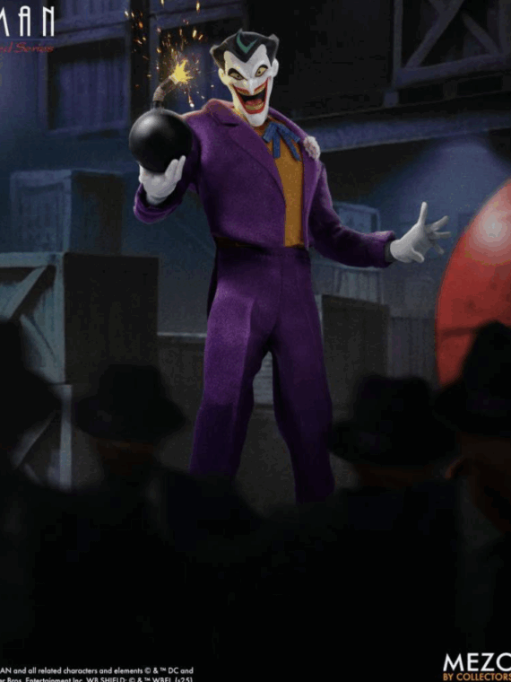 Mezco Toys One 12 collective batman the animated series the Joker action figure