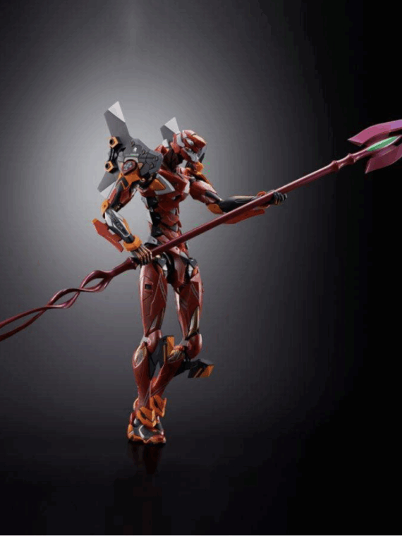 Bandai Metal build Evangelion production model-02 30th spear cassius action figure