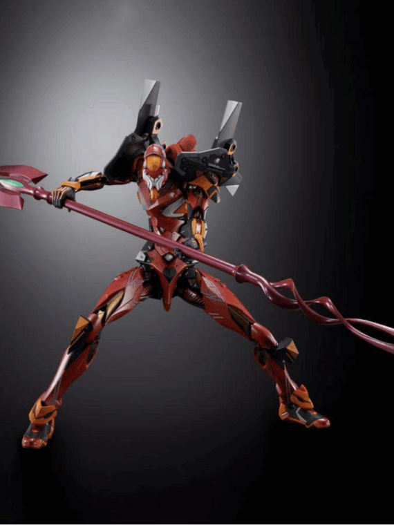 Bandai Metal build Evangelion production model-02 30th spear cassius action figure