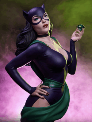Tweterhead DC Comics Bust 1/3 Catwoman 39 cm Statue DC Comics resina
