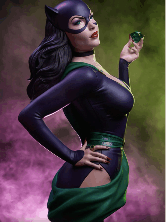Tweterhead DC Comics Bust 1/3 Catwoman 39 cm Statue DC Comics resina