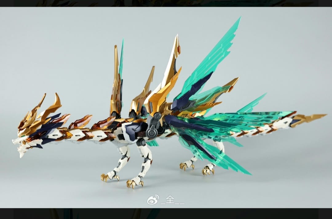 Going Shine Toys model kit Yuanling Huangdi emp-01 + mc-01(strappo sulla scatola) 1/100 25 cm