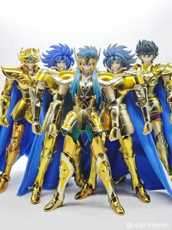 Mst Saint Seiya Camus dell'Acquario Exm Plus Gold Saint 27 cm i Cavalieri dello Zodiaco action figure